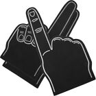 Cheerleading Schaumstoff Finger für Sportspiele - schwarz-DO