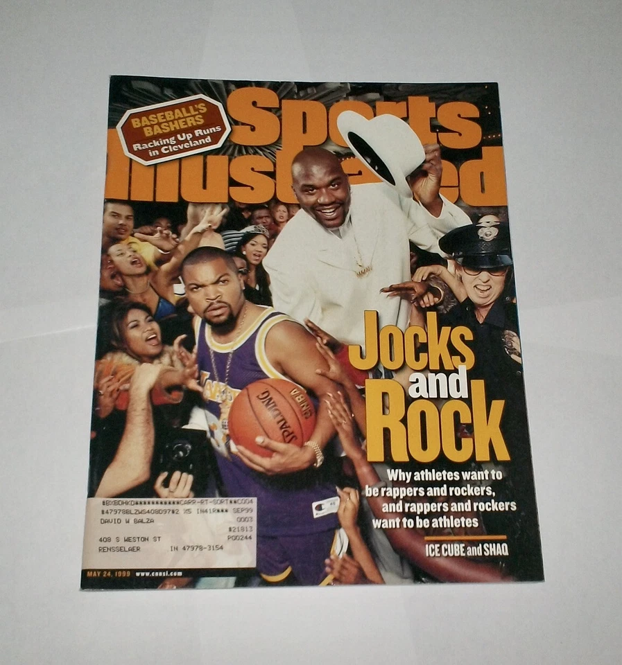 Sports Illustrated Shaquille O'Neal 1999 y cubo de hielo! ¡Los Angeles LAKERS! Foto 1 de 1