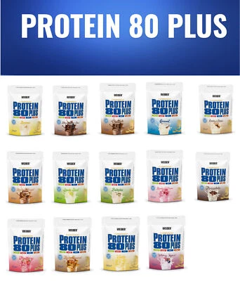 (49,80 EUR/kg) Weider Protein 80 Plus 500g Beutel Eiweiß Mischung Proteinshake - Bild 1 von 4