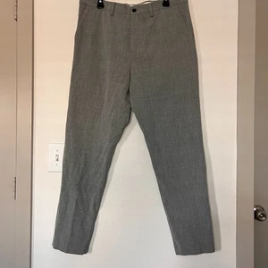 ZARA Anzughose grau kariert Relaxed Fit Größe 34  - Bild 1 von 6