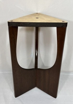 复古 Mid Century Adrian Pearsall 风格胡桃木茶几植物支架灯座 — 第 1/4 张图片