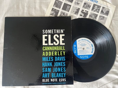 Cannonball Adderley – Somethin' Else LP [US Mono Press, RVG, DG, Ear] BLUE NOTE Foto 1 de 4