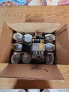 Philips rough house service bulb 120v-130v 75 watt case of 12 frost - Picture 1 of 7