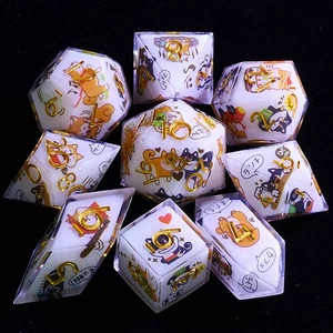 9 juegos de rol poliédricos DnD diario Pawfect para Dungeons Dragons - Imagen 1 de 3