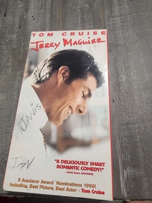 JERRY MAGUIRE -Tom Cruise (1997 VHS) - Image 1 of 4