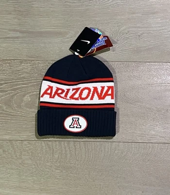 Gorro Nike University of Arizona nuevo con etiqueta azul marino/blanco/rojo Foto 1 de 2