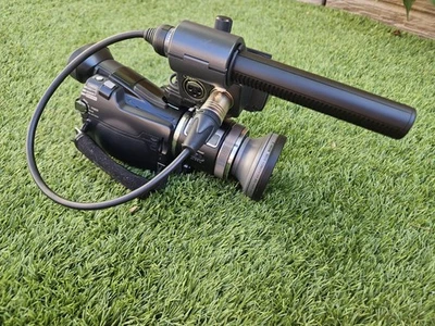 Sony HVR-A1E HDV DVCAM  1080i MiniDV/ Canon Wide Converter Lens + accessories - Image 1 of 4