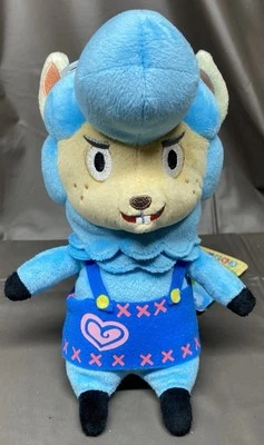 Animal Crossing New Leaf Cyrus Peluche San-Ei Oficial Nintendo 2012 8” Foto 1 de 4