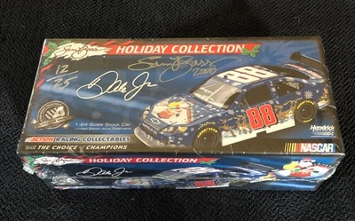 Sam Bass Dale Earnhardt Jr #88 2008 diecast navideño y plantilla/renderización 25/12 Foto 1 de 4