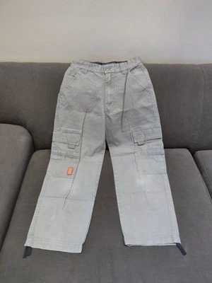 PACIFIC FLYER Boys' Beige Cotton Blend Cargo Pants, size 8 - Image 1 of 4