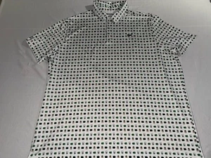 Lacoste Sport All Over Polo Print Stretch Fit Mens Size 4XL NWOT! - Picture 1 of 6