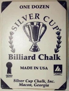 Silber Tasse Billard Kreide - 6 Schachteln à ein Dutzend/Box à 12 - 20 Farben zur Auswahl - Bild 1 von 19
