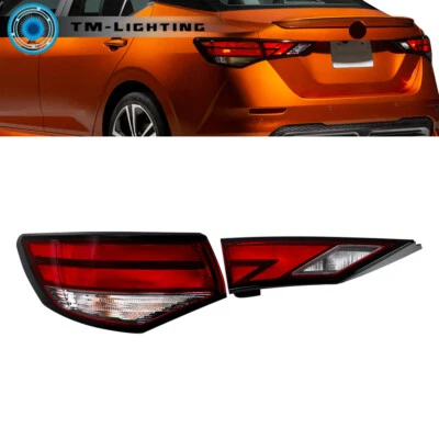 Inner&Outer Tail Light Assy Driver Side For 2021-2022-2023 Nissan Sentra Left - Image 1 of 4
