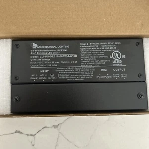 LLI Architectural Lighting LLI-PS-DE010-060W-24V-KO - Picture 1 of 3
