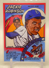2023 Topps Archives 1979 Topps Comics 79TC-10 Jackie Robinson - Brooklyn Dodgers