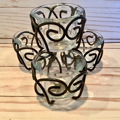 (4) Candelabros votivos Southern Living at Home Jamestown Tealight Foto 1 de 2