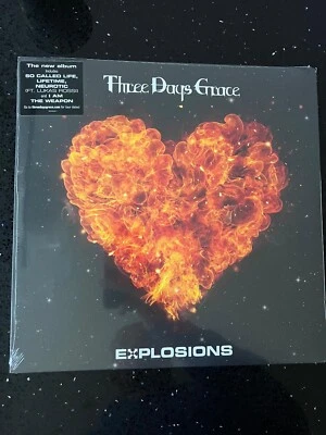 Three Days Grace – Explosions- Vinyl LP NEW SEALED - Image 1 of 2