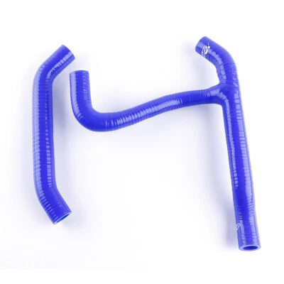 Blue Silicone Radiator Hose For 07-08 Polaris Outlaw MXR 450 /MXR 525 525S 07-11 - Image 1 of 4
