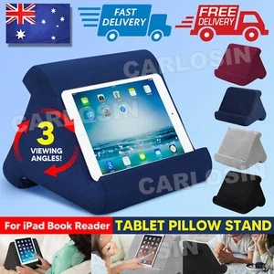 Lightweight Tablet Pillow Stand For iPad Book Holder Rest Lap Reading Cushion - Picture 1 of 13