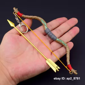 1/6 7.08'' Wooden Bow Arrow For Zelda Link 12'' Action Figure Custom Hunting - Picture 1 of 5