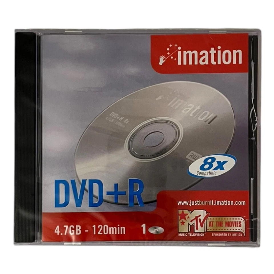 imation Rohling DVD+R Rohling 4,7GB 120min 1 Stück NEU & OVP - Bild 1 von 2