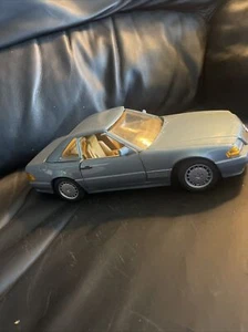 Revell 1990 Mercedes Benz 500SL Hardtop, Blue Grey, 1:18 Scale - Picture 1 of 4