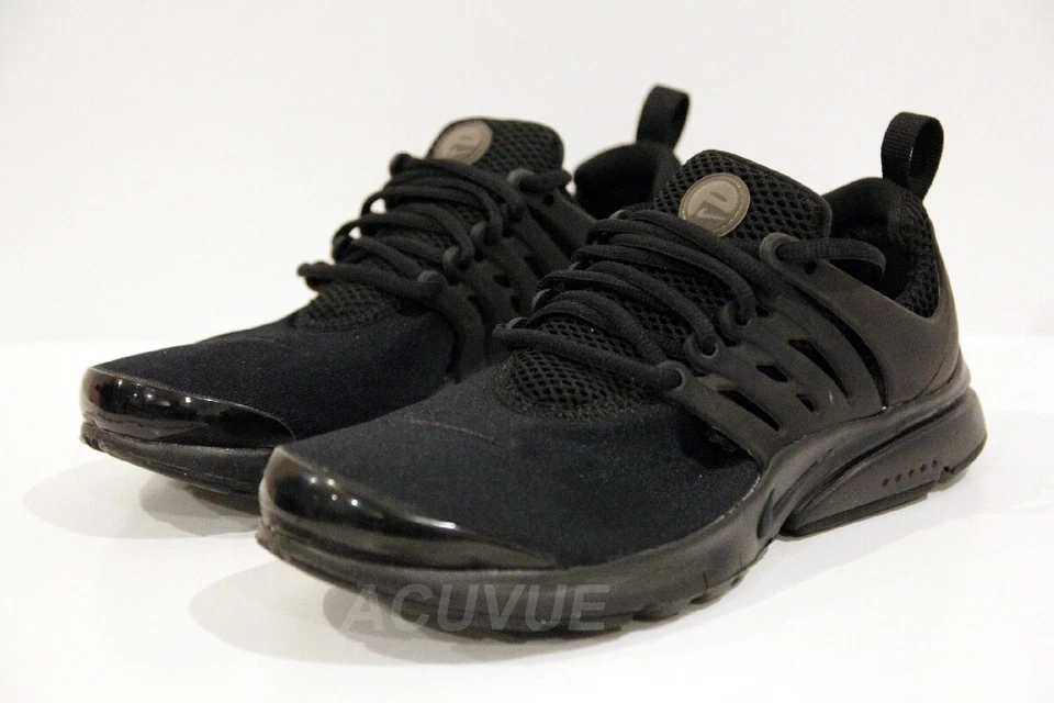 BRAND NEW with BOX 833875-003 Nike Presto GS Triple Black 4Y 5Y 6Y 7Y Foto 1 de 1