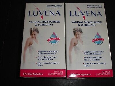 12 Luvens Vaginal Moisturizer & Lubricant, New Sealed Read Comments  • 5.56€