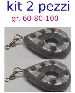 Piombo Pesca Carpfishing Piombi Pasturatore Pastura Carpa Fiume Lago Grippa - Foto 1 di 1