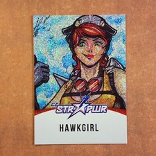 2-12-16 . dc comics bombshells 2 str pwr star power #st07 hawkgirl