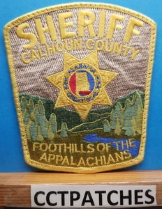 CALHOUN COUNTY, ALABAMA SHERIFF (POLICE) SHOULDER PATCH AL - Picture 1 of 2