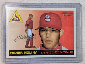 2004 Topps Heritage Yadier Molina Rookie Cardinals #355 RC Nm-Mt - Picture 1 of 2