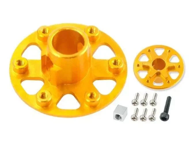 Microheli Aluminum Main Gear Hub (GOLD) (for MH-18FX069 series) Blade 180 CFX - Image 1 of 1