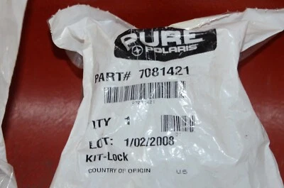 NOS Polaris Sportsman 400 500 700 800 Front LH Storage Rack Detent Lock Latch - Image 1 of 4