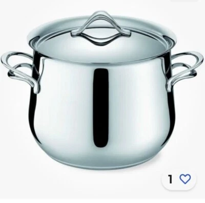 LAGOSTINA PENTOLA C/COPERCHIO INOX MELODIA FONDO INDUZIONE CM 24 - Immagine 1 di 2