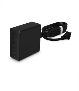 mophie Black Speedport 120 120W 4-Port GaN Fast Charger - Picture 1 of 6