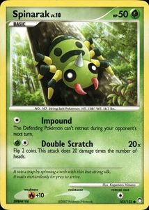 Spinarak 103/123 | DP - Mysterious Treasures | Pokemon TCG | English | Common - Picture 1 of 4