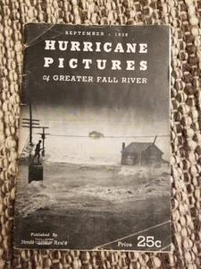 Hurricane Pictures of Greater Fall River. Sept.1938 Historical Storm New England - Picture 1 of 12