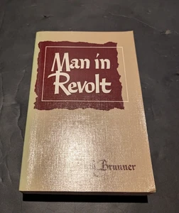 Man in Revolt; A Christian Anthropology by Emil Brunner (c. 1939, PB) - Picture 1 of 10