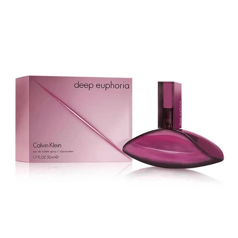 Calvin Klein Deep Euphoria Eau De Toilette Spray 50ml Discontinued Rare - image 1 of 1