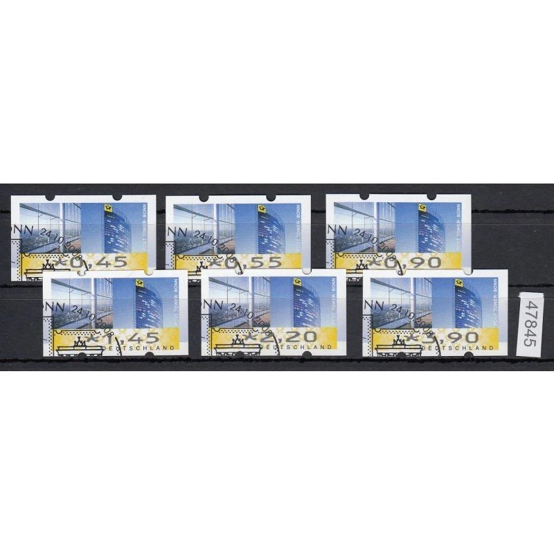 Federación 2008, Mich.-Nr.: ATM 7 sellado 0,45-3,90 - Imagen 1 de 1