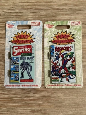 Prendedor Parques Disney PRIMERA APARICIÓN DE MARVEL / IRON MAN & ULTRON / Disneyland Foto 1 de 2