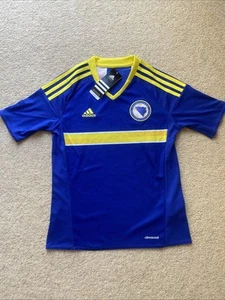 Bosnia and Herzegovina Home Shirt Kids Age 9-10 Years Adidas New With Tags - Picture 1 of 9
