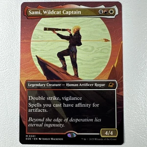 Sami, Wildcat Captain (senza confini) Regular Mythic #301 quasi nuovo/m Edge of Eternities - Foto 1 di 2