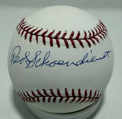 St. Louis Cardinals RED SCHOENDIENST Signed Official MLB Baseball AUTO - JSA - Image 1 of 2