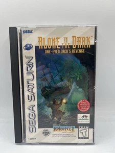 Alone in the Dark One-Eyed Jacks Revenge Sega Saturn komplett CIB mit Reg Card - Bild 1 von 4