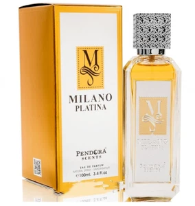 Paris Corner Pendora Scents Milano Platina EDP Eau de Parfum For Unisex - 100 ML - Picture 1 of 3