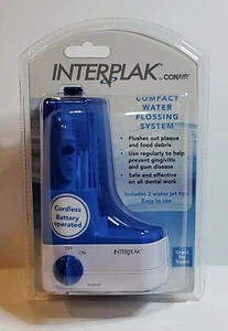 Conair Interplak Compact Water Flossing System with 2 Water Jet Tips - Picture 1 of 1