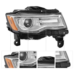 Faro derecho para Jeep Grand Cherokee 14-21 faros HID NO AFS modelo de 10 pines - Imagen 1 de 18