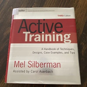 Active Training: A Handbook of Techniques, Designs, Case Examples, a - GOOD - Bild 1 von 24